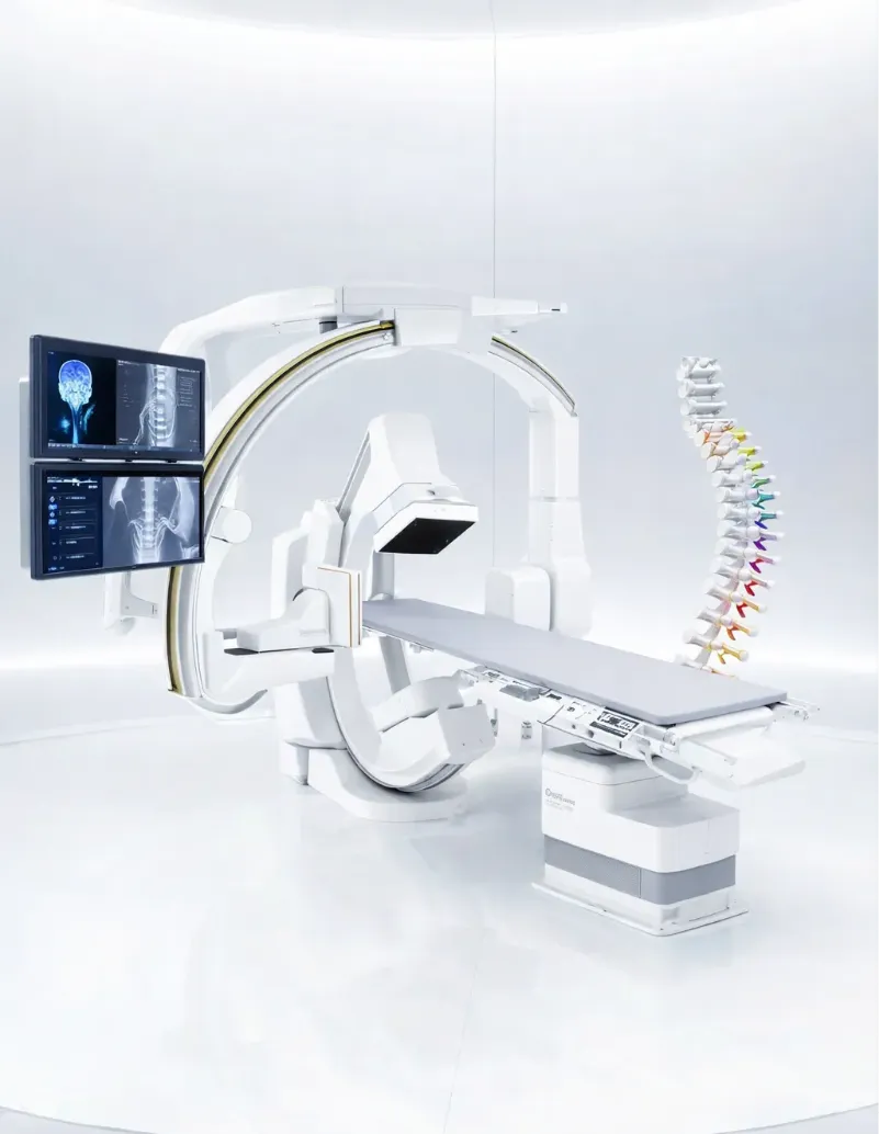 Biplane Cath Lab Advanced Neuro Endovascular and Spine Suite - Alphenix Biplane